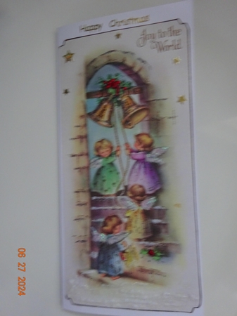 Deer and Angels Dl Size Toppers by Marion West