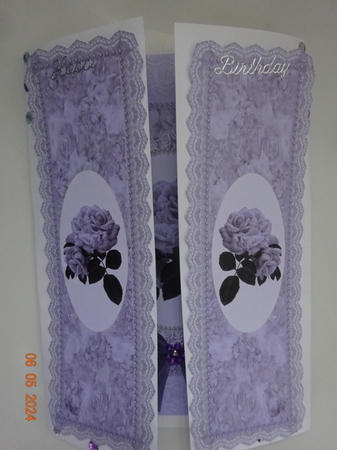 Blue Moon Roses, Pearls & Lace Gatefold by Marion West
