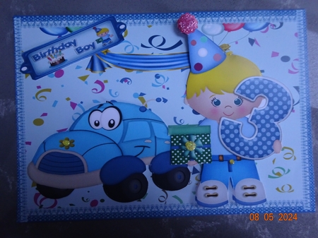 Happy 3rd Birthday ( Boy ) by Marion West