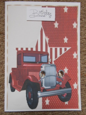 Red Vintage Truck 2 by Marion West