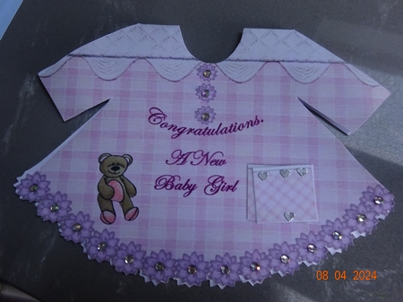 Pink Baby Girl by Marion West