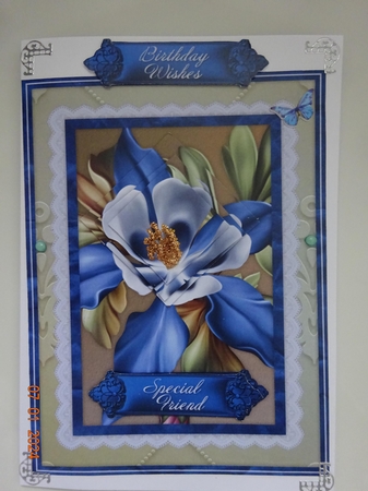 Blue Blooms Pyramage Mini Kit by Marion West