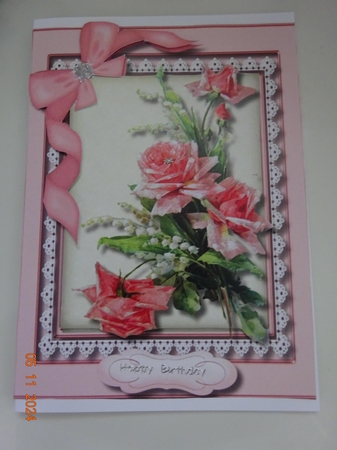 Beautiful Kliene Roses and Lily of the Valley  by Marion West
