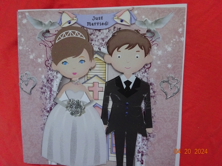 Wedding Day Decoupage Topper Mini Kit 4 by Marion West