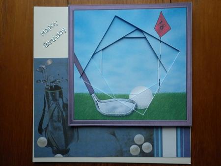 Golf Twisted Tunnel Topper by Marion West