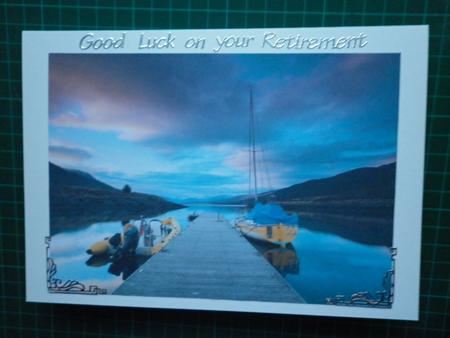 Boats and a Jetty A4 Topper by Marion West