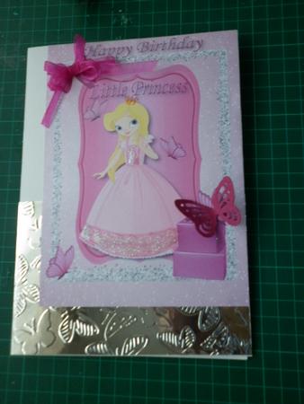 Happy Birthday Little Princess A4 by Marion West