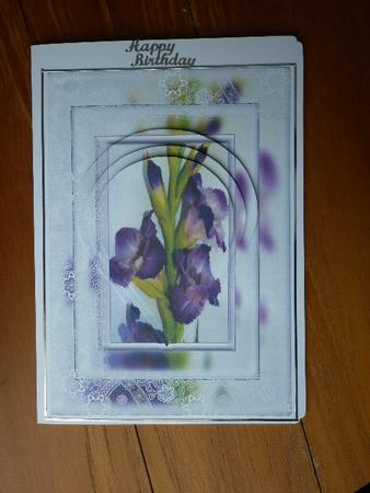 Painted Flowers and Lace by Marion West