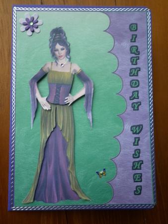 Birthday Wishes Wavy Edge Step by Step by Marion West
