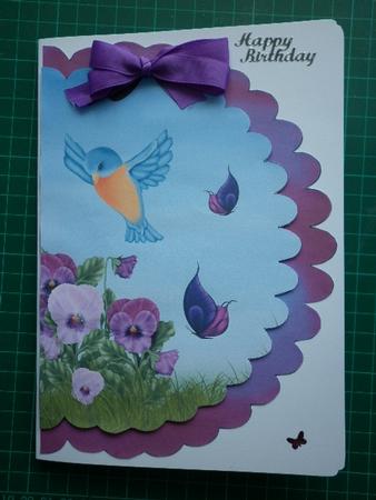 In the Garden Envelope Quick Card by Marion West