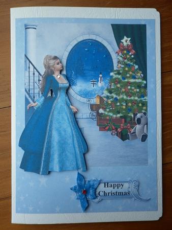 Blue Christmas 4 by Marion West