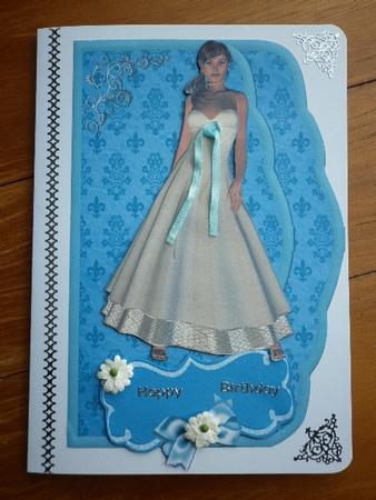 Diva Envelope Card by Marion West