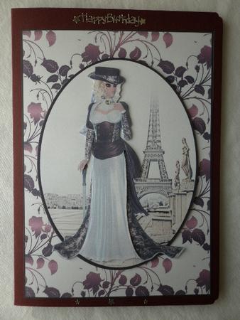 Vintage Miss in Paris by Marion West
