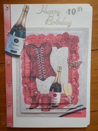 Red Basque with Champagne Pyramids by Marion West