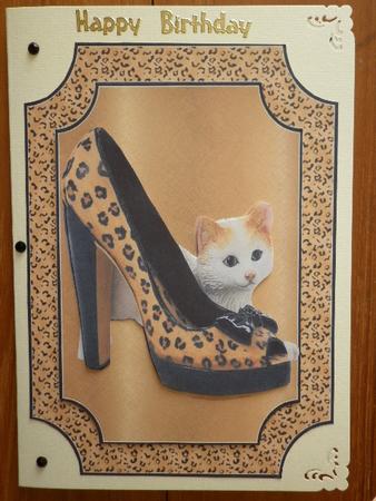 Cute Shoes Quick Card by Marion West