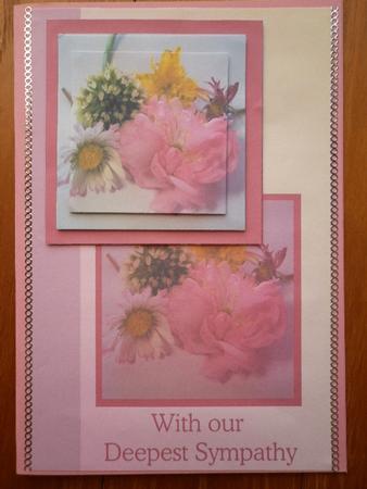 Sympathy Flowers by Marion West