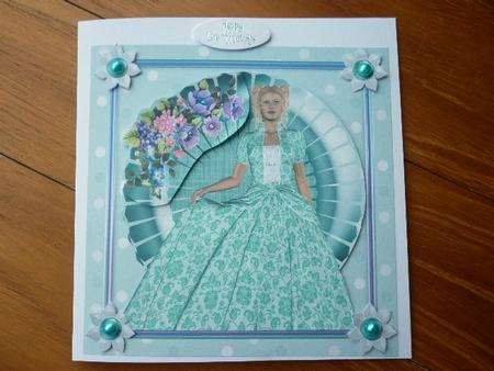 Lovely Lady in Minty Green by Marion West