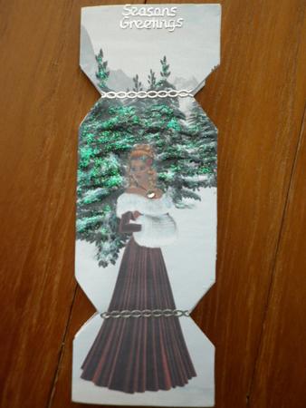 Winter Lovely Cracker Card by Marion West