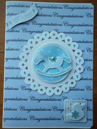 Congratulatios Backing Sheet by Marion West
