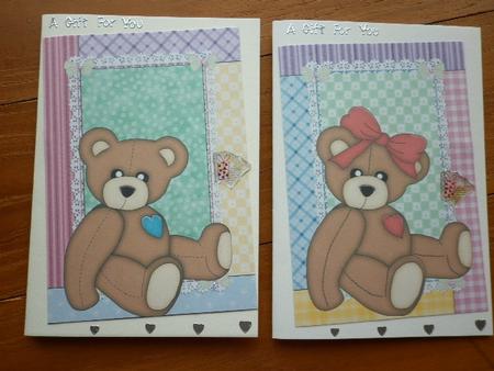 4 Cute Teddy Toppers by Marion West