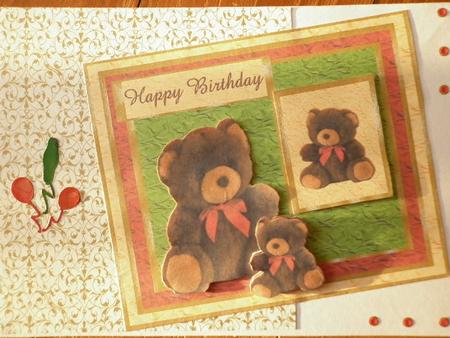Happy Birhday Bear by Marion West