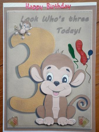 Cheeky Monkey Age 3 by Marion West
