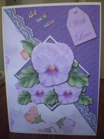 Perfect Pansies 3 by Marion West