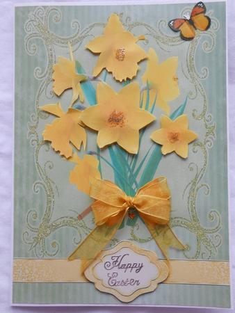 Lovely Bouquet of Daffodils by Marion West