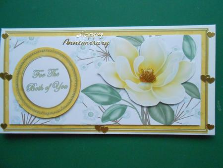 Lemon Magnolia Both of You Dl Decoupage Topper by Marion West