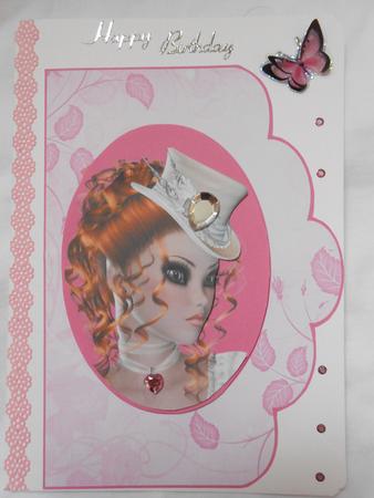 Pink Vintage Lovely by Marion West