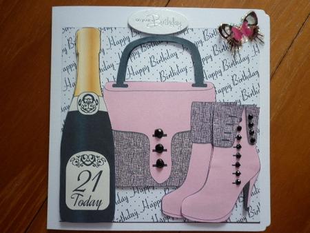 Bag, Boots and Bubbly 21 Today Mini Kit by Marion West