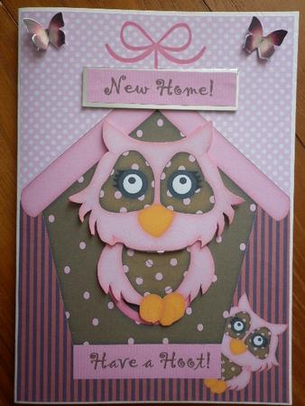 New Home Owl House & Birthday by Marion West