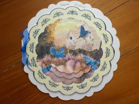 Female Birthday Card or Special Occasion by Marion West