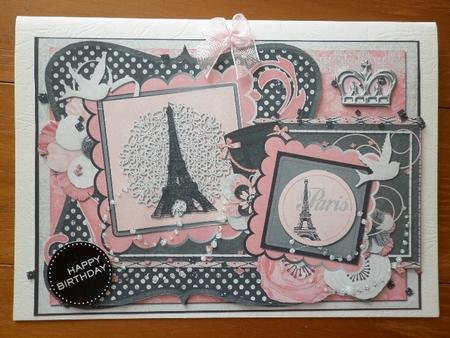 Vintage Paris 5x7 Quick Card by Marion West