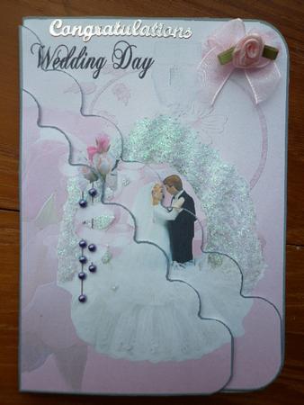 Wedding Day Quick Card by Marion West