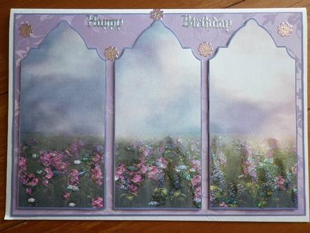 Summer Meadows Triptych by Marion West