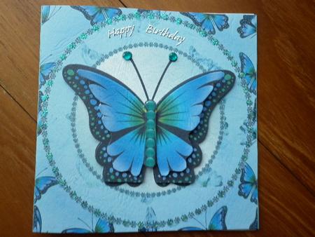 Blue Butterfly by Marion West