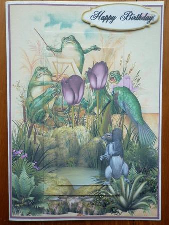 Female Birthday Card or Special Occasion by Marion West