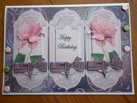 Panels Roses and Bows by Marion West