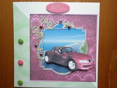 Girly Sports Car by Marion West