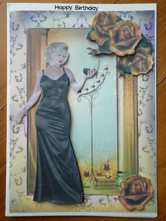 Norma Jean Cocktail Hour - Burgundy Bomb by Marion West