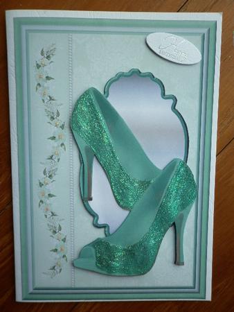 Minty Prom Shoes by Marion West