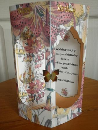 Tower Card - Lilies by Marion West