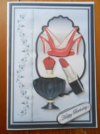 Girly Stuff in Red N Black by Marion West
