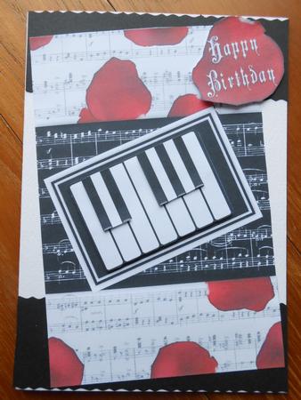 Black and White Collection Piano by Marion West