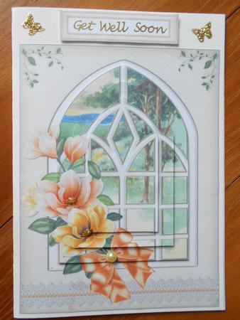 Primrose Wood Through the Window Shaped Pyramid by Marion West