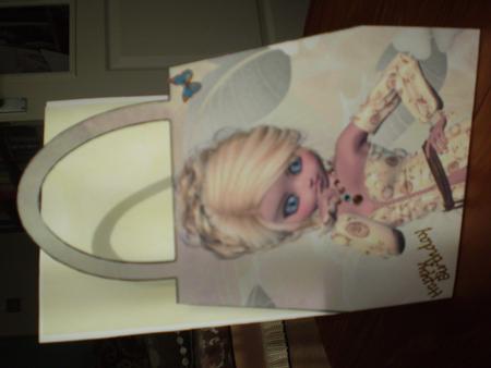 Alexis Handbag Card by Marion West
