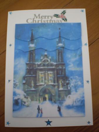 Going to Church for Christmas Service by Marion West
