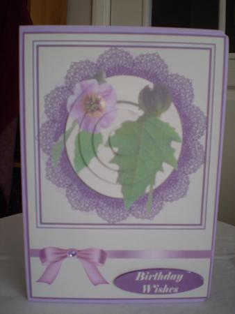 Flower and Lace Pyramid by Marion West
