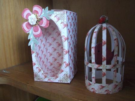 Anniversary Rose Birdcage by Marjo Reints
